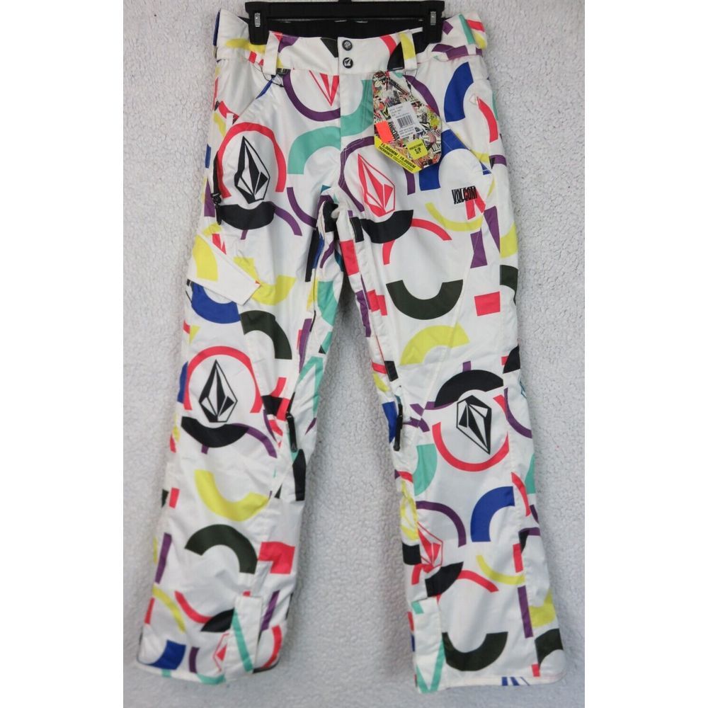 VOLCOM Womens Mies Ski Snow Snowboard Pants Size S Insulated H125002 New